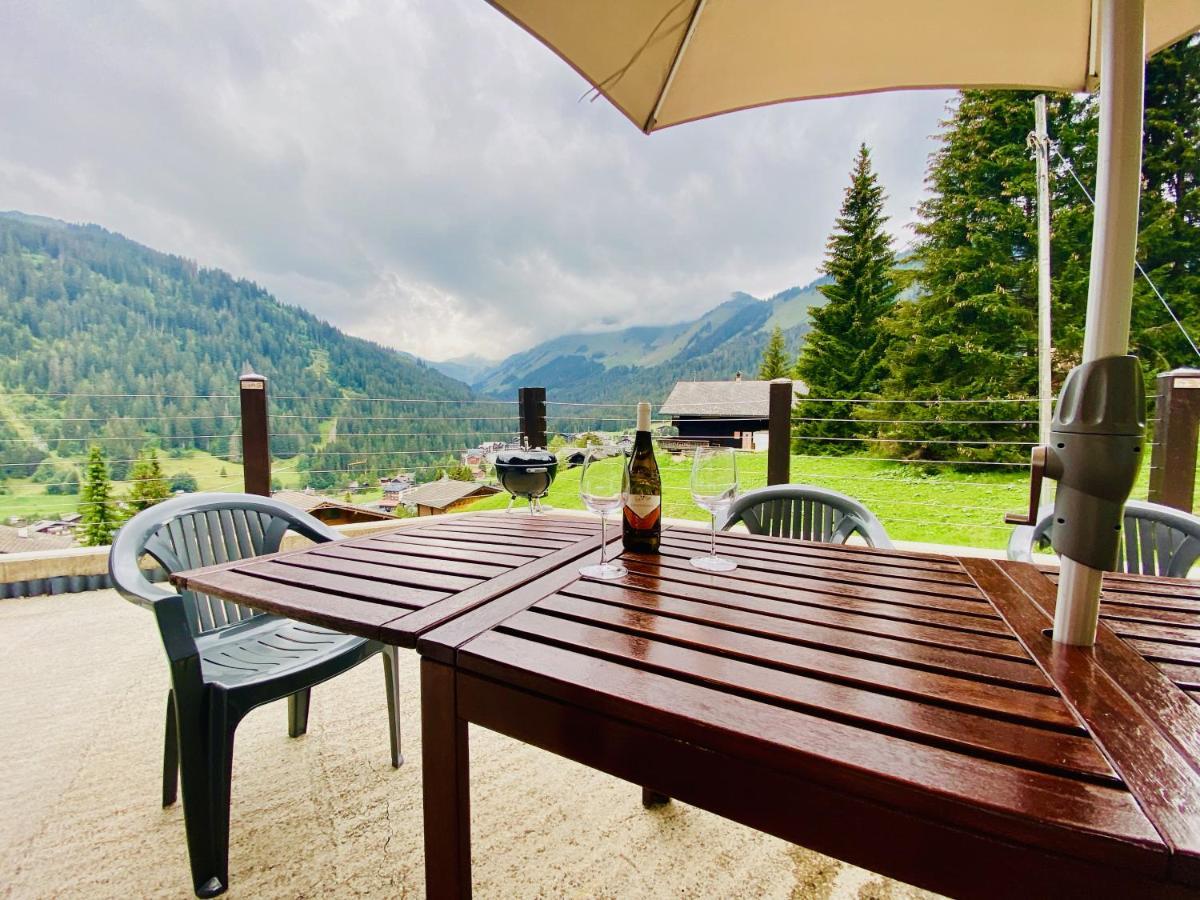 Chalet Le Jeuna Morgins Exterior foto